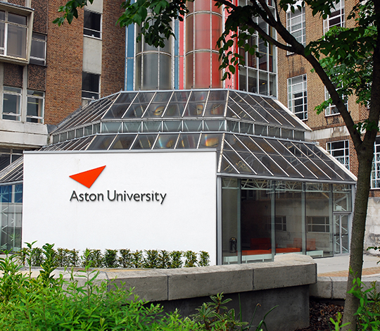 Aston University entrance